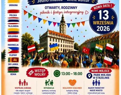 Strzelin Bez Granic 2026: Piknik pełen kultur już 13 września