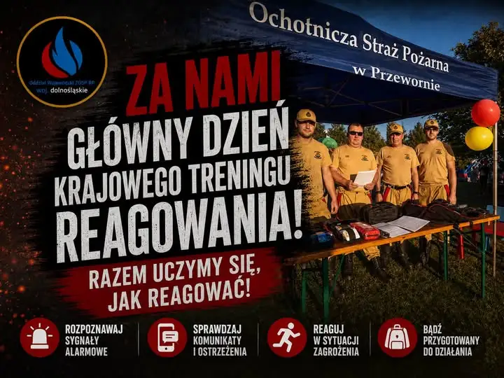 Mieszkańcy Dolnego Śląska ćwiczyli reagowanie w sytuacjach zagrożenia