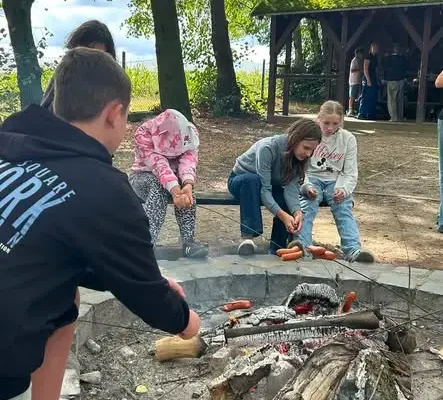 Integracyjne ognisko klas siódmych na Wieży Ciśnień