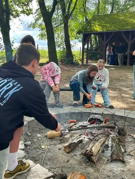 Integracyjne ognisko klas siódmych na Wieży Ciśnień