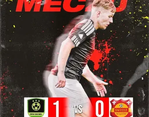 Świtez Wiązów bez punktów w Chociwelu. Zryw wygrał 1:0