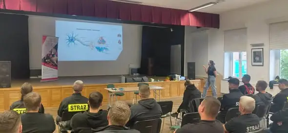 Strażacy ochotnicy z powiatu strzelińskiego szkolą się z Kwalifikowanej Pierwszej Pomocy