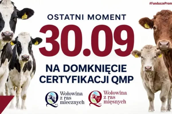 Rolnicy z gminy Przeworno: certyfikat QMP trzeba zdobyć do 30 września