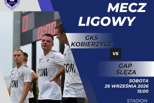 GAP Ślęza w 7. kolejce zagra na wyjeździe z GKS Kobierzyce