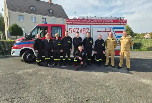 Szkolenie z ratownictwa wysokościowego dla druhów OSP w Strzelinie