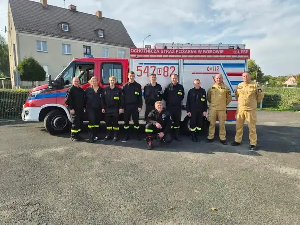 Szkolenie z ratownictwa wysokościowego dla druhów OSP w Strzelinie