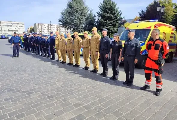 Strzelin oddał hołd sierż. Natanowi Sieroniowi, policjantowi poległemu na służbie
