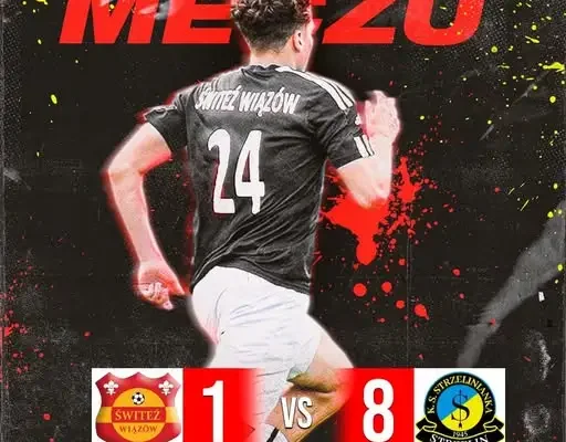 Świteź Wiązów bez punktów w starciu z liderem ze Strzelina