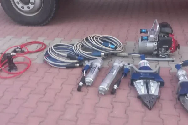 OSP KSRG Przeworno wzbogaciła się o profesjonalny sprzęt hydrauliczny LUKAS