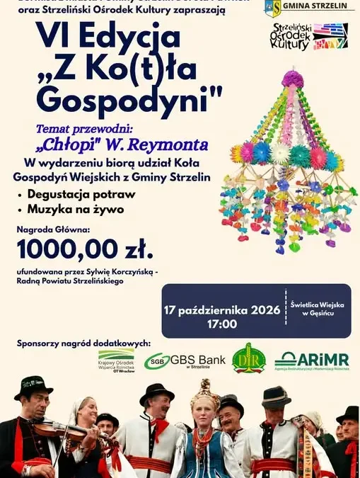 „Z Ko(t)ła Gospodyni” w Gęsińcu – szósta edycja już 17 października